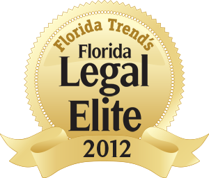 Florida's Legal Elite Badge 2012